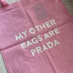Totebag prada roze