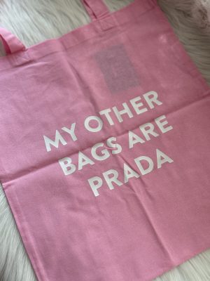 Totebag prada roze
