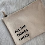 Zakje medium: all the things zwart