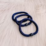 Haarrekker / armbandje donkerblauw
