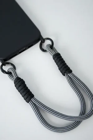 Lange telefoonkoord twisted blauw - Afbeelding 3