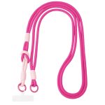 Lange telefoonkoord roze