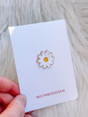 Pin madeliefje