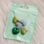 Hartjes magneten groen/blauw