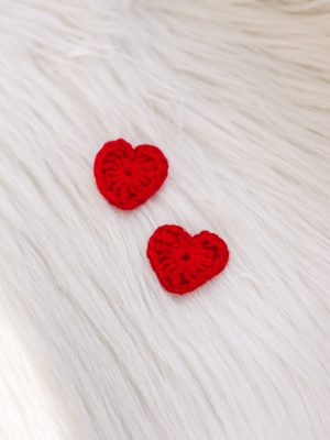 Hartjes magneet rood