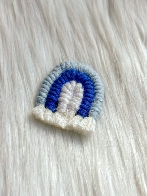 Regenboog magneet blauw tinten