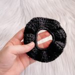 Scrunchie zwart