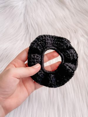 Scrunchie zwart