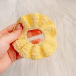Scrunchie pastelgeel