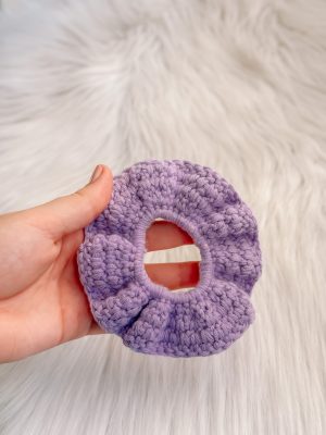 Scrunchie pastelpaars