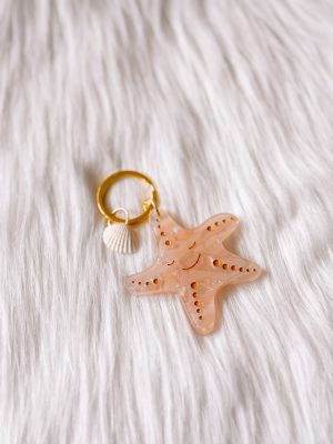 Zeester sleutelhanger