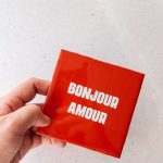 Tegel bonjour rood 10x10