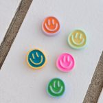 Funky smiley magneten set