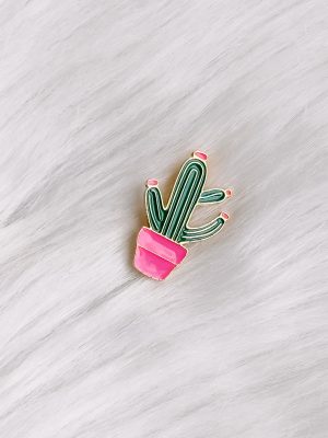 Broche cactus