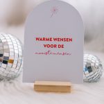 Warme wensen rood