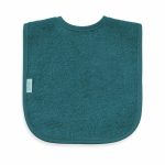 Slabbetje lake green met naam