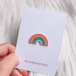 Pin pastel regenboog