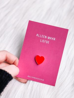 Pin alleen maar liefde