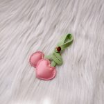Kersen sleutelhanger roze