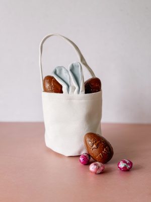 Gepersonaliseerde paasmand met oortjes