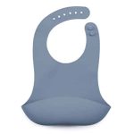 Siliconen slab grey blue
