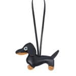 Bag charm hond zwart