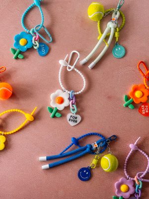 Bag charm basket oranje - Afbeelding 3