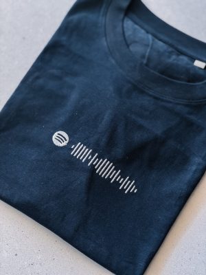 T-shirt met spotifycode - Afbeelding 2