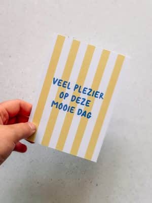 Mooie dag
