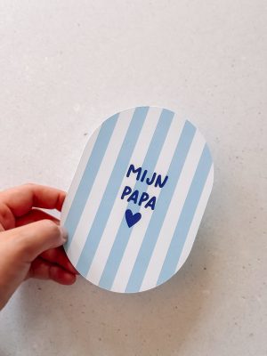 Mijn papa rond