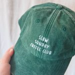 Slow sunday coffee club pet groen