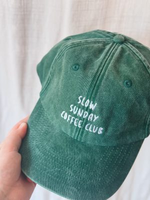 Slow sunday coffee club pet groen